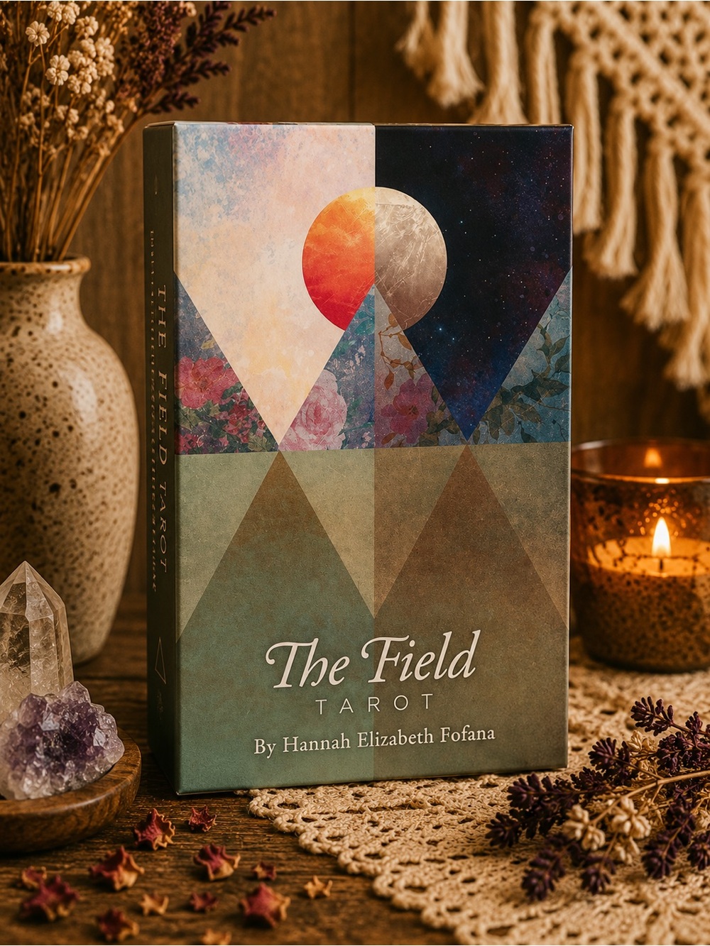 The Field Tarot Deck by Hannah Elizabeth Fofana - Multicolor Art Box